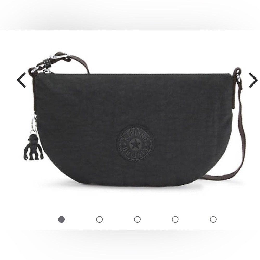 Emilia black shoulder bag- Kipling